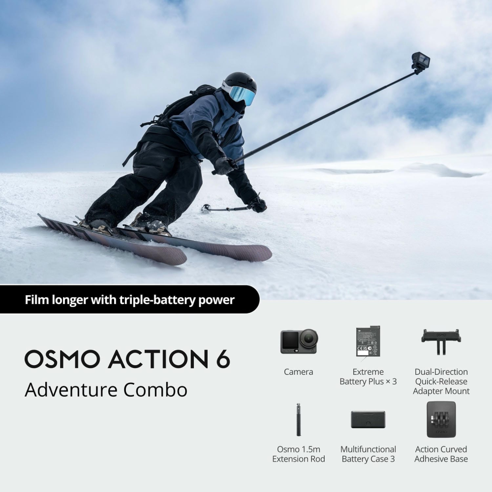 DJI Osmo Action 6 Adventure Combo - ảnh 12