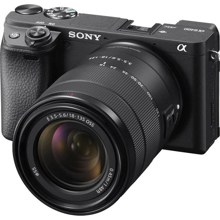 Máy ảnh Sony Alpha ILCE-6400M/ A6400 Kit 18-135mm F3.5-5.6 OSS/ Đen - ảnh 4