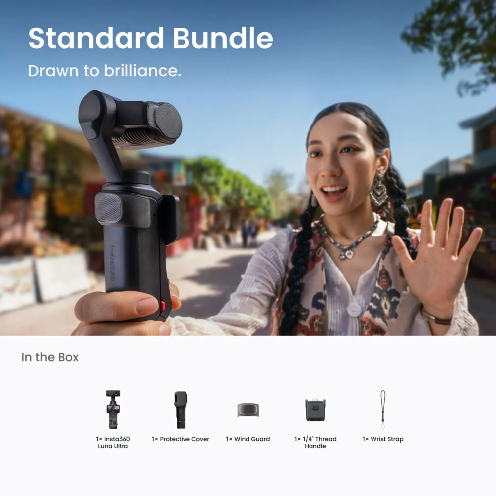 Insta360 Luna Ultra Standard Bundle (Stellar White) - ảnh 13