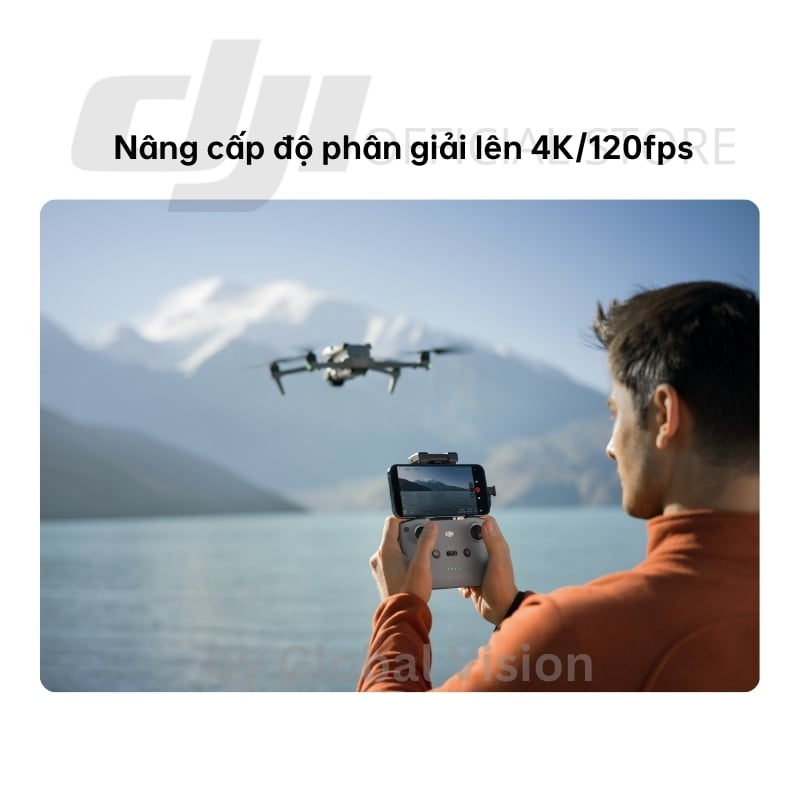 Flycam DJI Air 3S Fly More Combo (DJI RC 2)  - Chính hãng VAT - ảnh 2