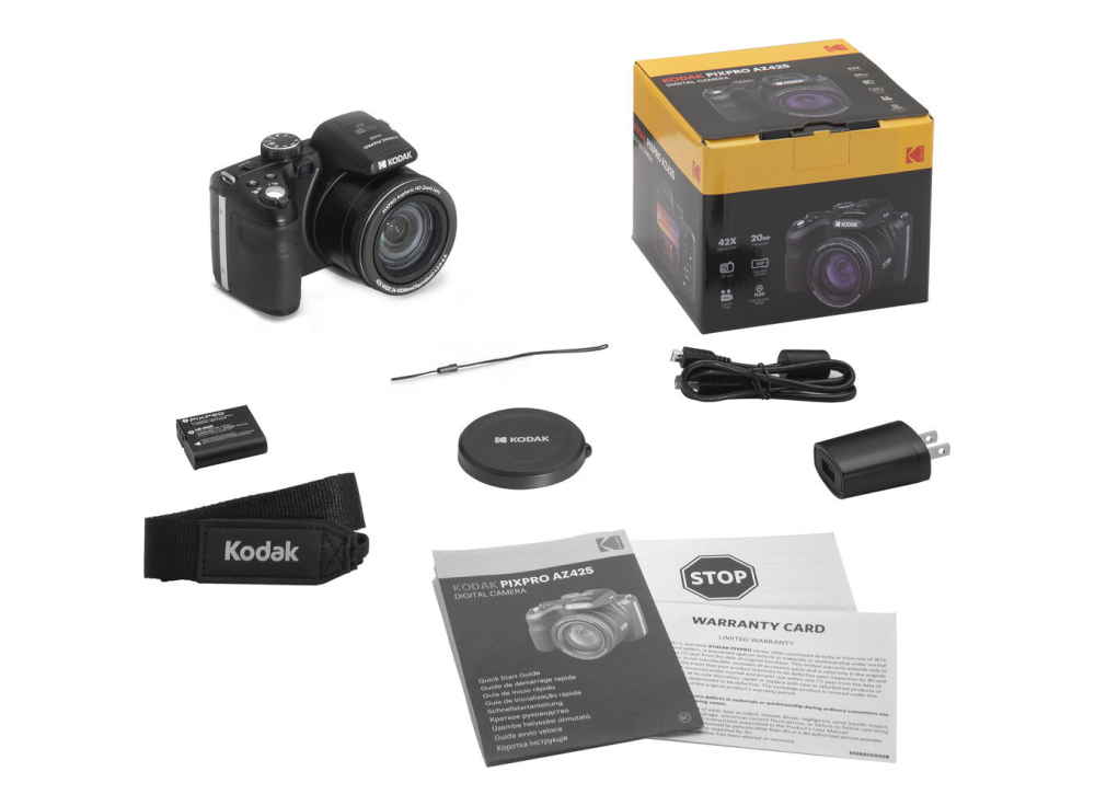 Kodak Pixpro AZ425 Black - Chính Hãng - ảnh 2