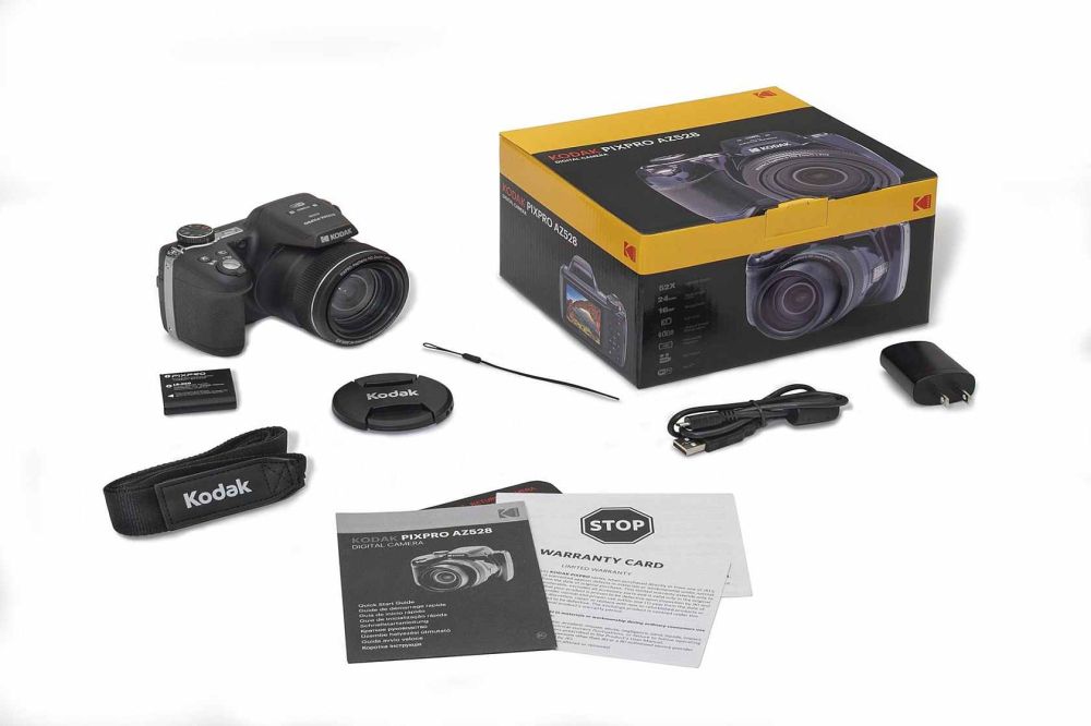Kodak Pixpro AZ528 Black - Chính hãng - ảnh 2