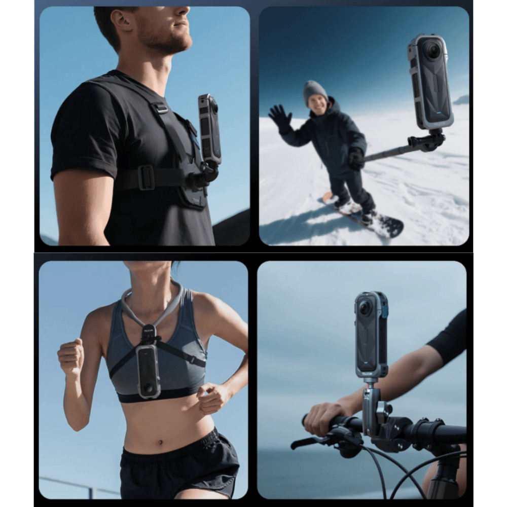 Khung Nhôm Telesin cho Insta360 X5 - ảnh 4