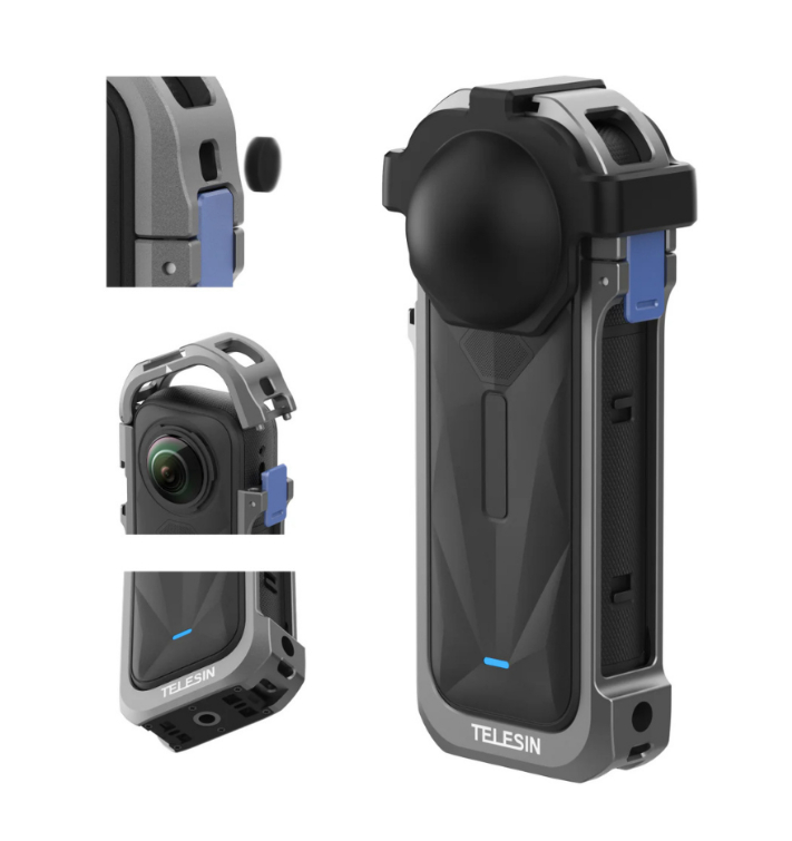 Khung Nhôm Telesin cho Insta360 X5 - ảnh 7