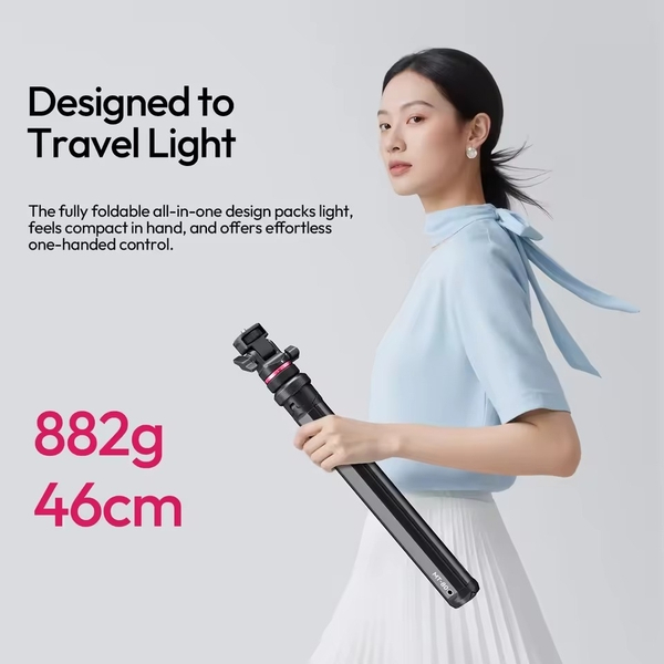 Ulanzi MT80 - Chân đèn, máy tự động mở Auto-Open xoay 360 độ tải 5kg - ảnh 3