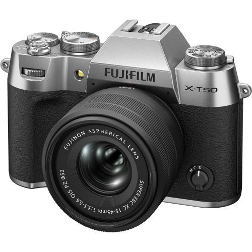 Máy ảnh Fujifilm X-T50 Kit XC15-45mm F3.5-5.6 OIS PZ Bạc - ảnh 8