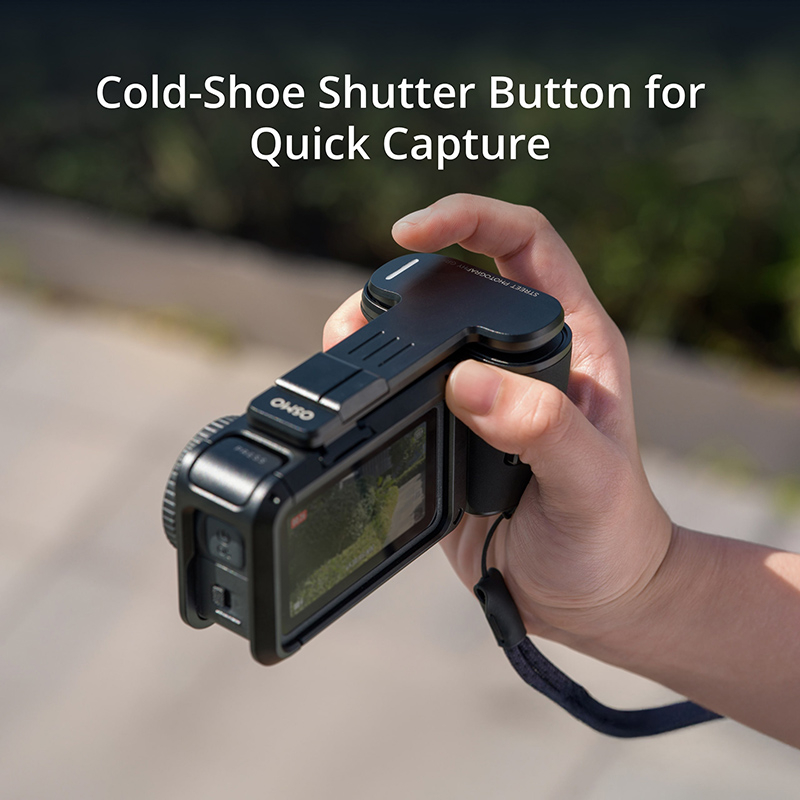 Bộ phụ kiện tay cầm cho DJI Osmo Action 6 (Street Photography Component) - Chính Hãng - ảnh 4