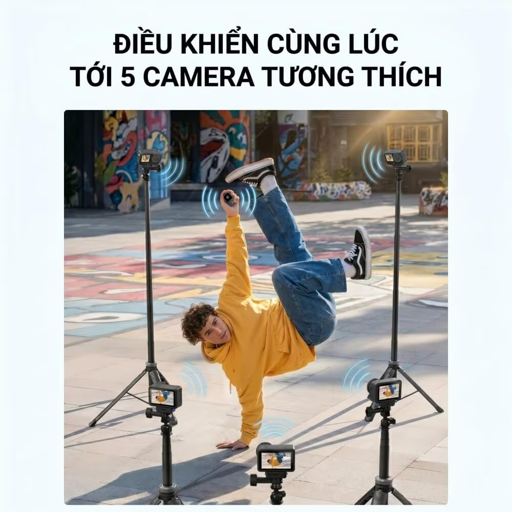 Remote Control Telesin cho DJI Action 4/5/Osmo 360 - ảnh 10
