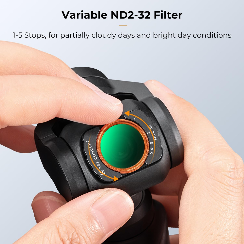 Kính lọc K&F CONCEPT ND2-32 dành cho DJI Osmo Pocket 3 / 4 | KF01.3182 - ảnh 2