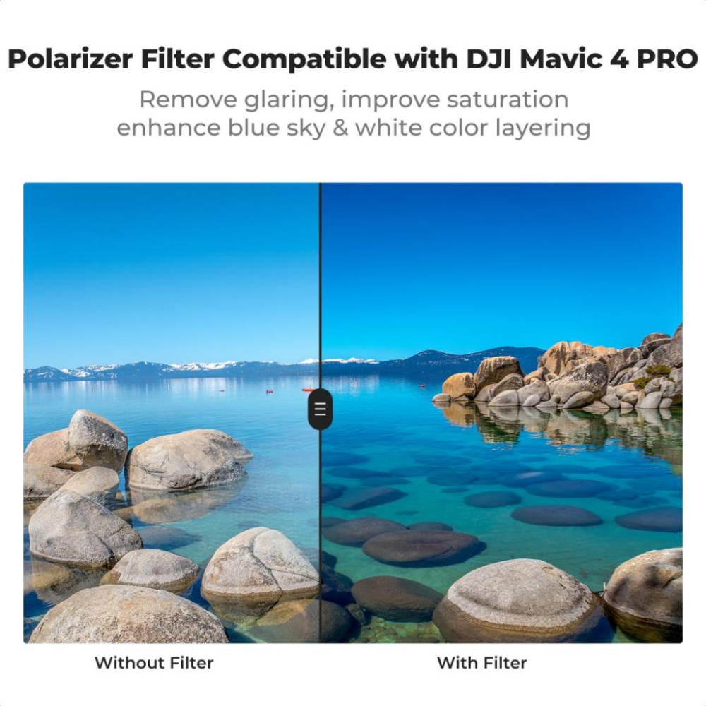 Bộ 3 Kính lọc Filter K&F CONCEPT CPL ND8 ND16 dành cho Mavic 4 Pro | SKU.1642V2 - ảnh 2