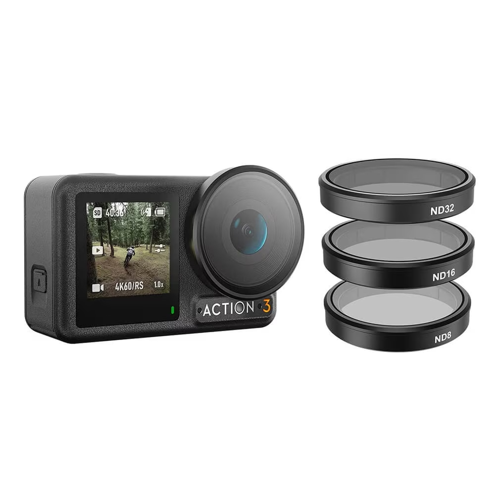 Kính lọc CPL ND8 ND16 ND32 Osmo Action 5 Pro / 4 / 3 Telesin - ảnh 2