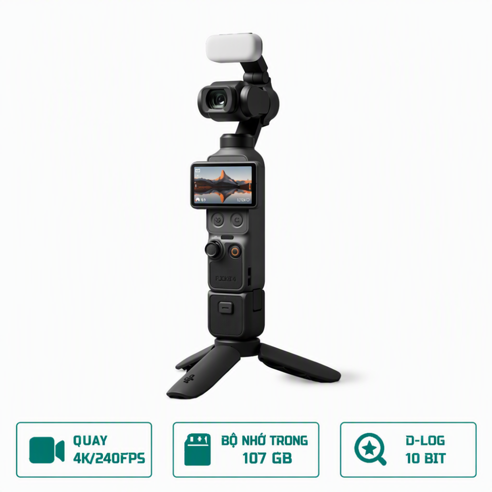 DJI Osmo Pocket 4: Nên chọn Standard Combo hay Creator Combo?