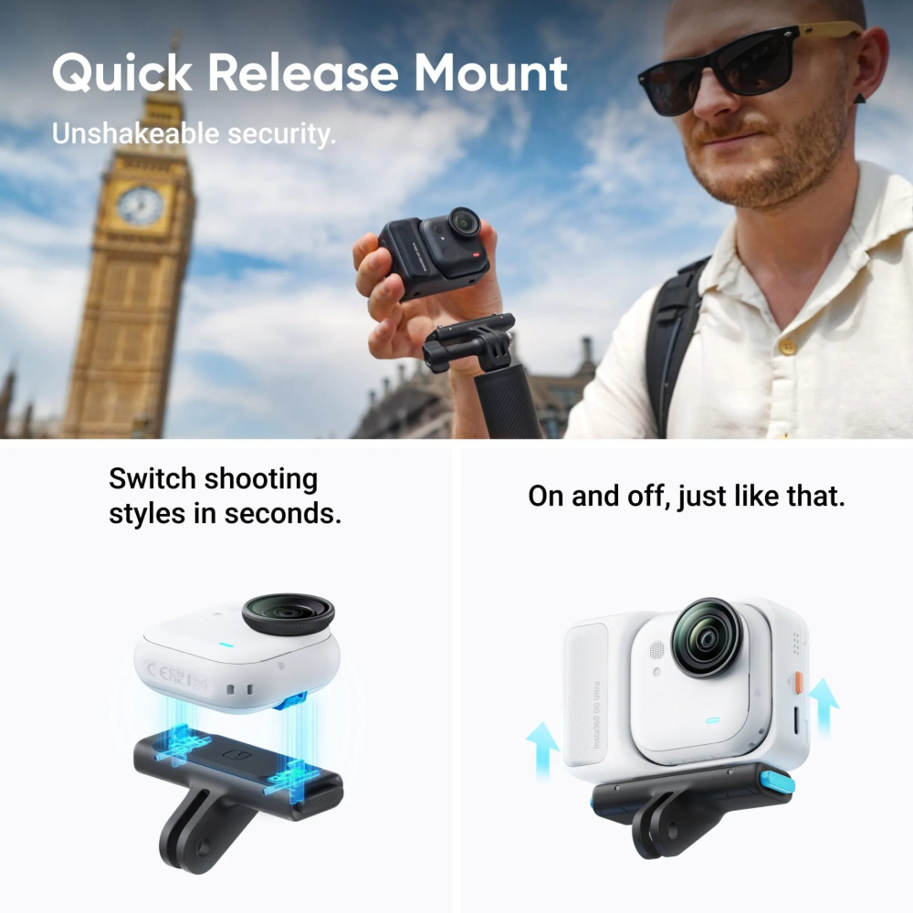 Insta360 VN GO Ultra Creator Bundle Midnight Black – Chính hãng - ảnh 5
