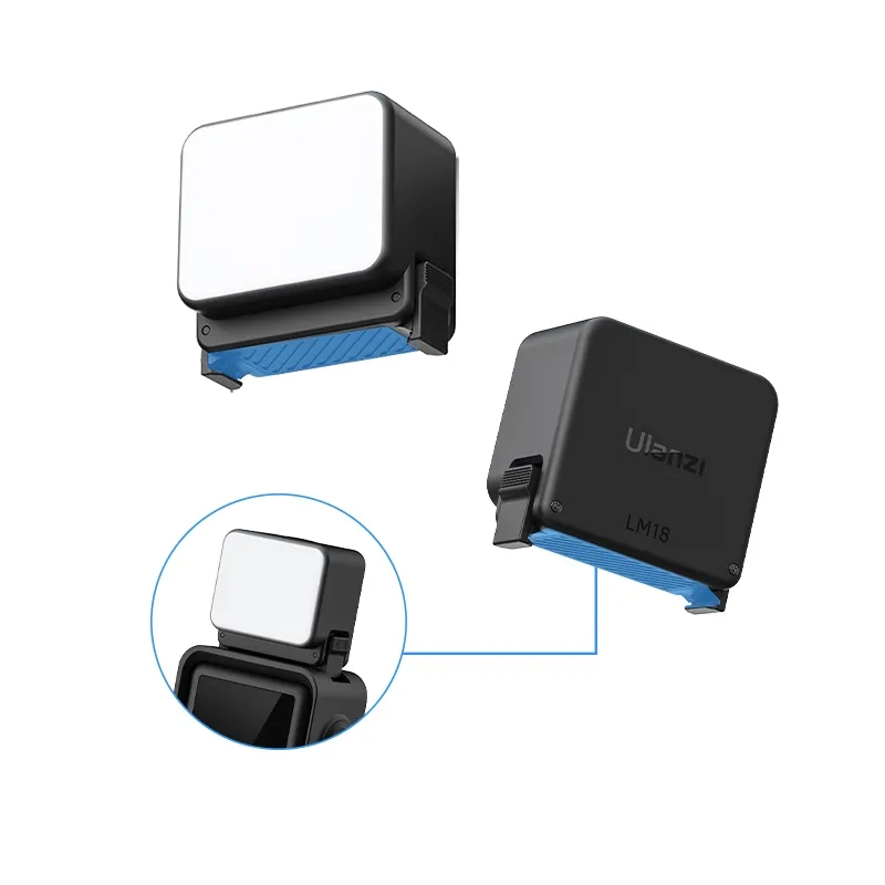 Đèn LED Mini Ulanzi LM18 cho DJI Osmo Action 5/4/3 & Pocket 3/4 - ảnh 3