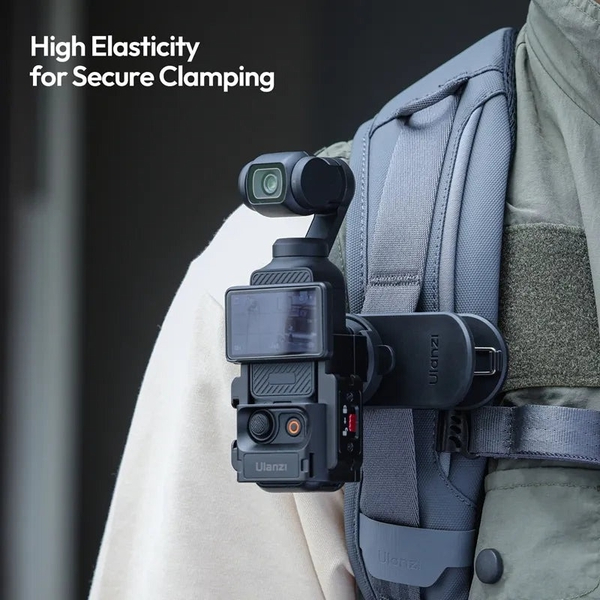 Ulanzi CK02 Ngàm kẹp balô tháo lắp nhanh cho máy ảnh DSLR Gopro DJI Pocket từ tính - ảnh 2