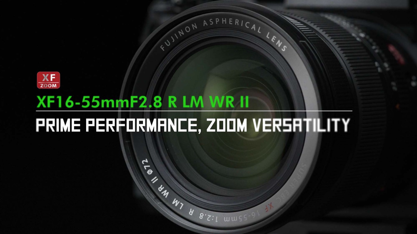 Thiết kế Ống kính Fujifilm XF16-55mmF2.8 R LM WR II – Đen