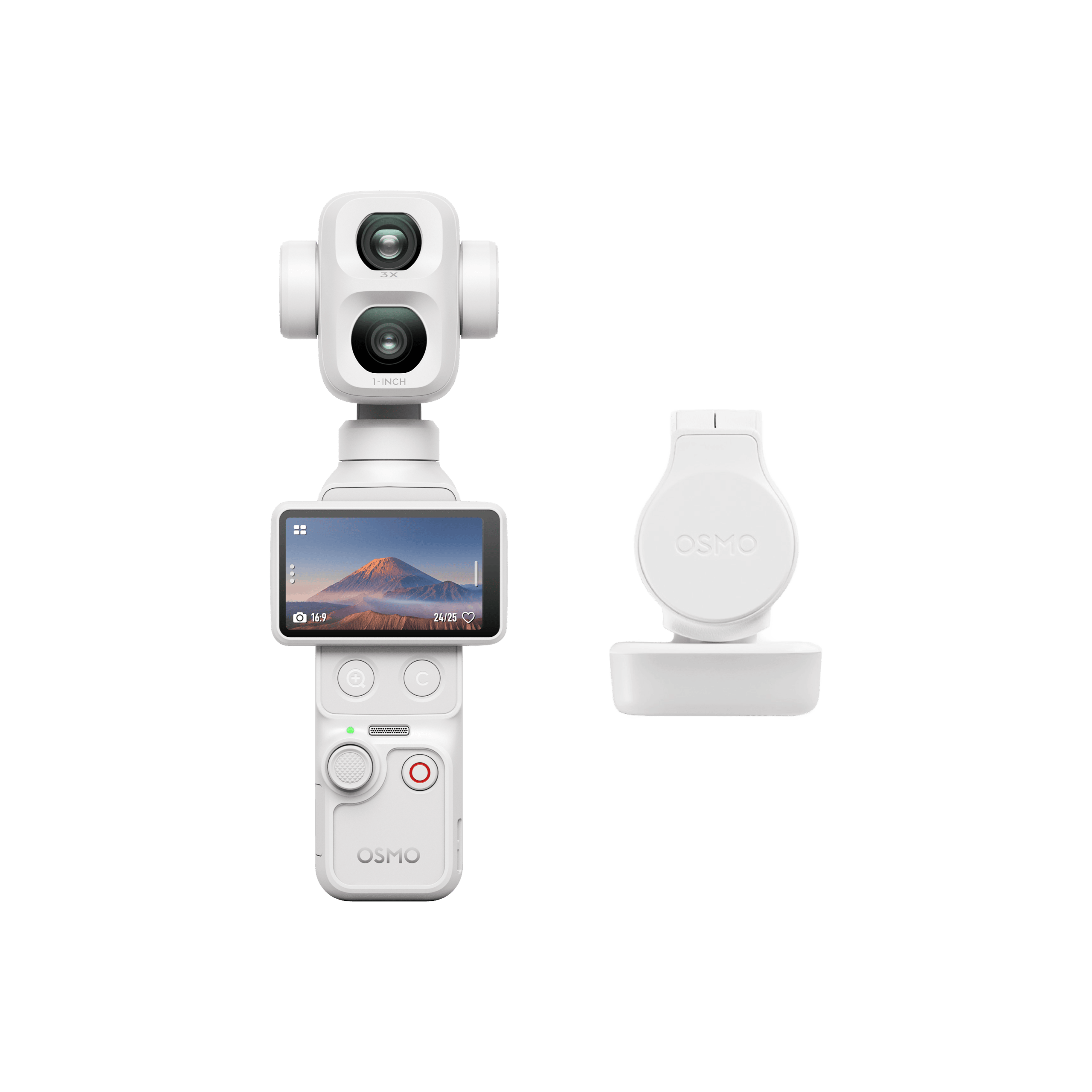 DJI Osmo Pocket 4P Standard Combo Pearl White – ảnh chính thức DJI