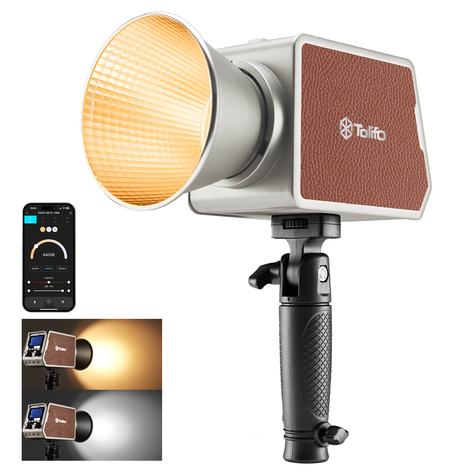 Đèn LED Tolifo PL-100B Bi-color 100W – thiết kế sản phẩm