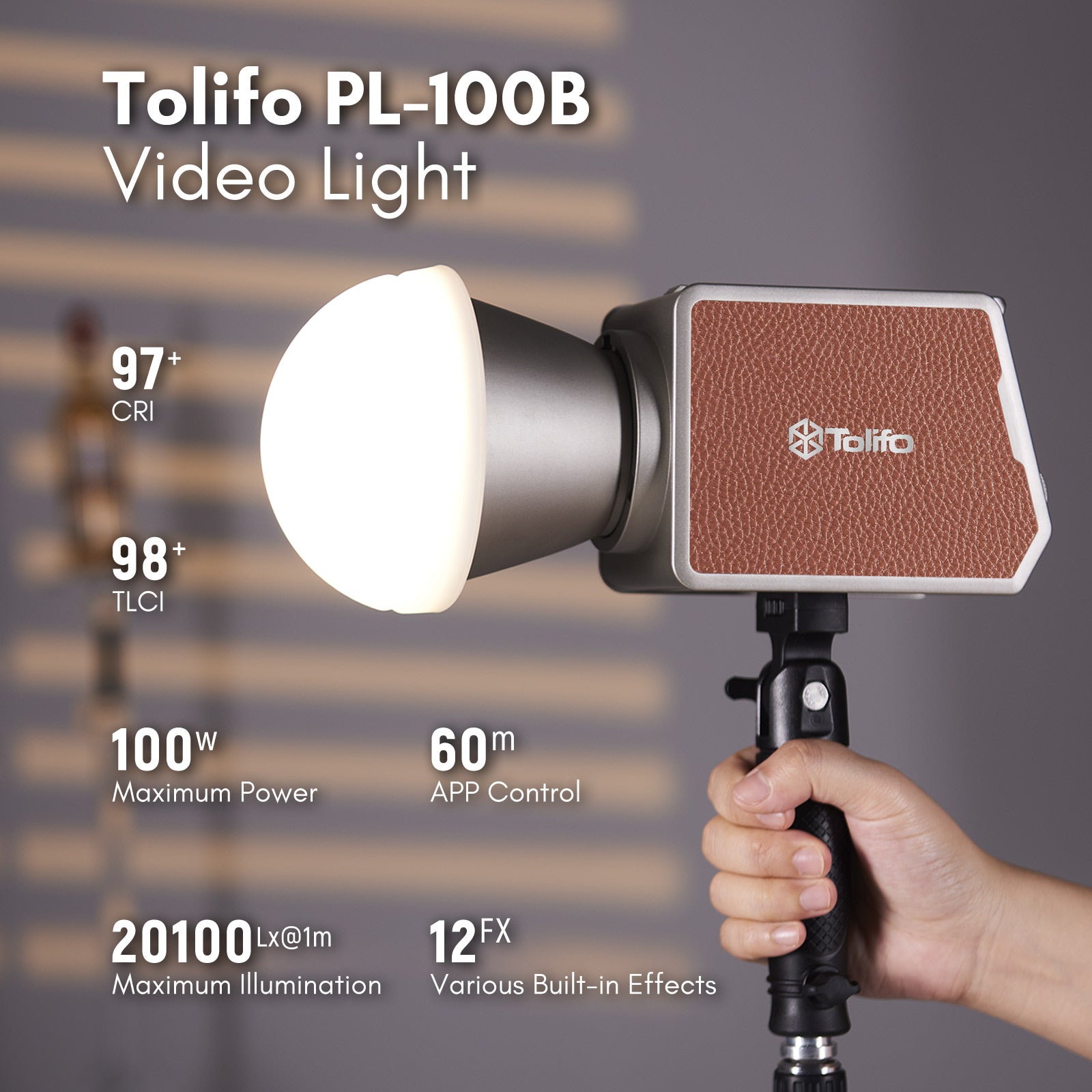 Tolifo PL-100B – góc nhìn và tính năng