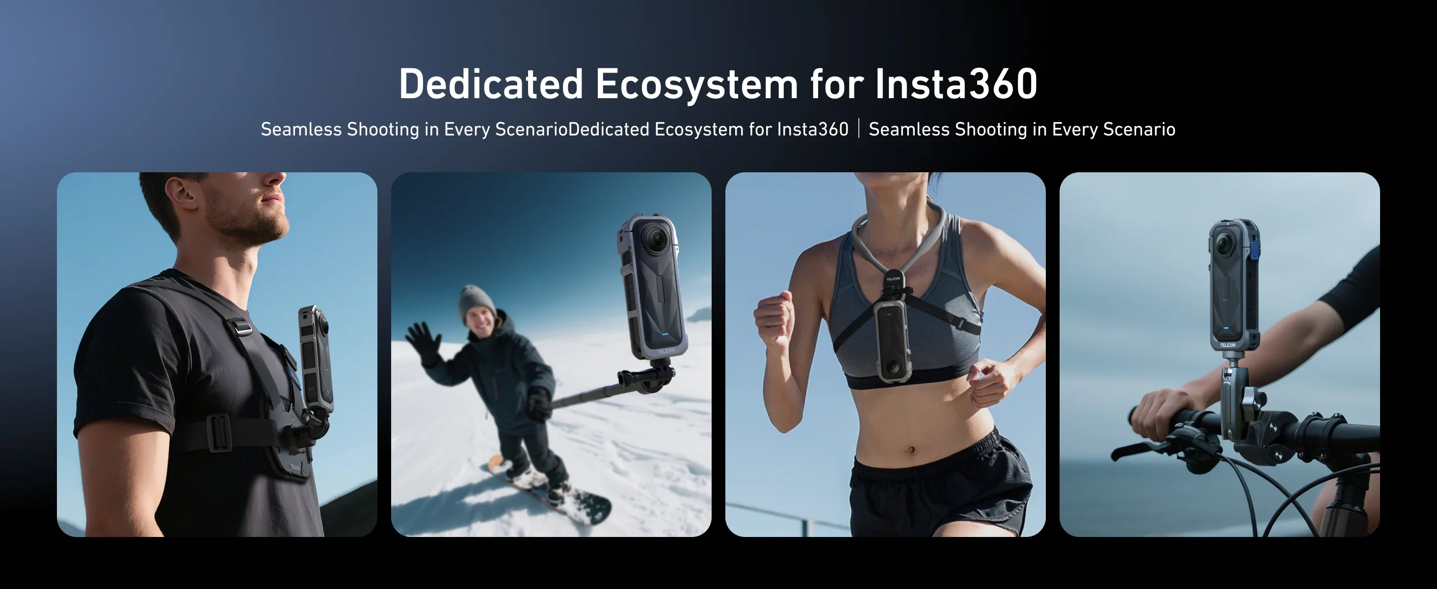 Khung kim loại tiện ích Insta360 X5