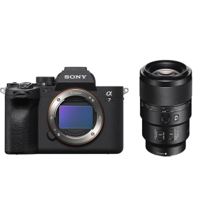 Sony Alpha A7 Mark IV Body + Sony FE 90mm F2.8 Macro G OSS