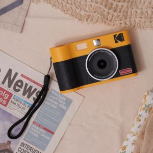 Ảnh thu nhỏ Kodak Instant Cam Mini 2 ERA MS200 Vàng Đen - Chính Hãng - ảnh 2