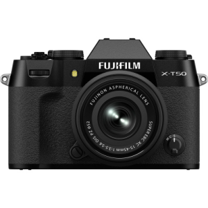 Máy ảnh Fujifilm X-T50 Kit XC15-45mm F3.5-5.6 OIS PZ Đen