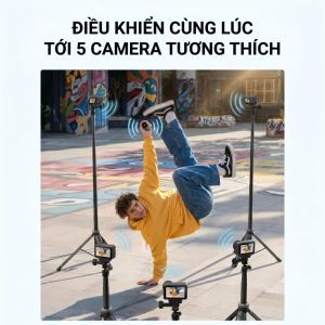 Ảnh thu nhỏ Remote Control Telesin cho DJI Action 4/5/Osmo 360 - ảnh 10