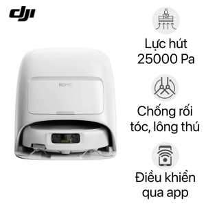 DJI ROMO S Robot Hút Bụi Lau Nhà – Chính Hãng