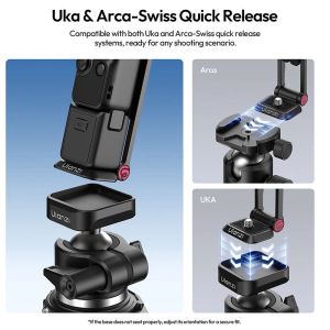 Ảnh thu nhỏ tripod Ulanzi từ tính MA66 cho Pocket 3/4 - ảnh 4