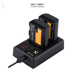 Ảnh thu nhỏ Pin máy ảnh Canon LP-E6NH | Thương hiệu K&F Concept (2 Pin 1 Sạc) | KF28.0021 - ảnh 2