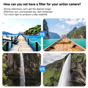 Ảnh thu nhỏ Kính lọc CPL ND8 ND16 ND32 Osmo Action 5 Pro / 4 / 3 Telesin - ảnh 6