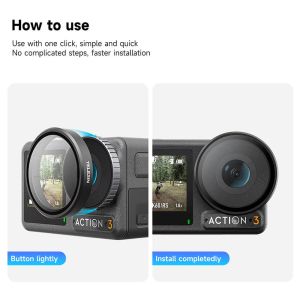 Ảnh thu nhỏ Kính lọc CPL ND8 ND16 ND32 Osmo Action 5 Pro / 4 / 3 Telesin - ảnh 10