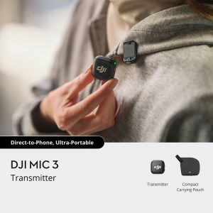 Ảnh thu nhỏ DJI Mic 3 Transmitter - Chính Hãng - ảnh 9