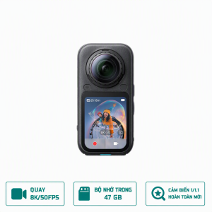 Insta360 X6 Essentials Bundle Midnight Black – Chính hãng