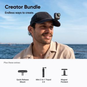 Ảnh thu nhỏ Insta360 VN GO Ultra Creator Bundle Midnight Black – Chính hãng - ảnh 7