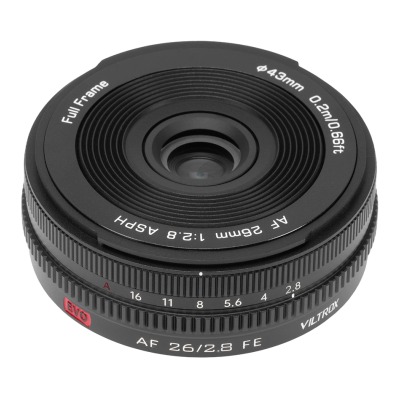 Ống kính Viltrox AF 26mm F2.8 EVO for Sony E - Đen